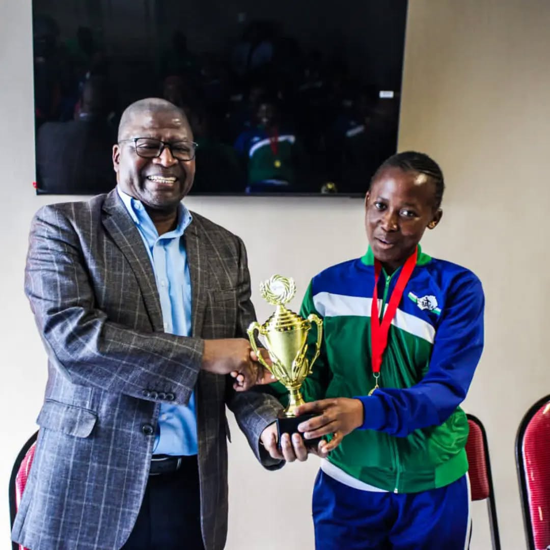 LEFA PRESIDENT ENCOURAGES LIKHOSATSANA ON IMPRESSIVE PROGRESS