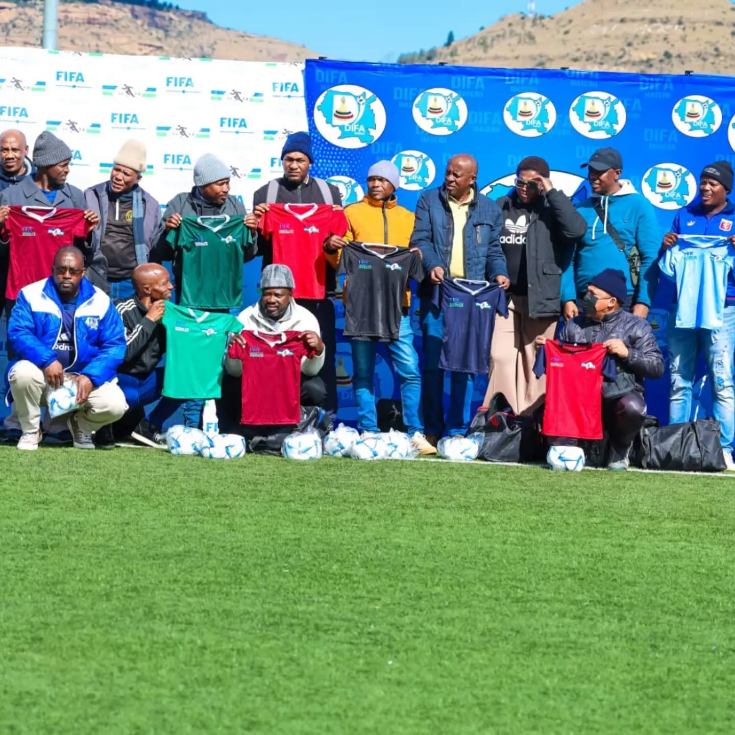 LeFA DELIVERS KITS, FOOTBALLS AHEAD OF FIFA FOOTBALL FOR SCHOOLS ROLLOUT
